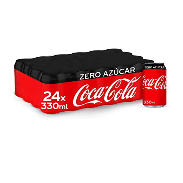 COCA COLA ZERO LATA 33CL 24UN